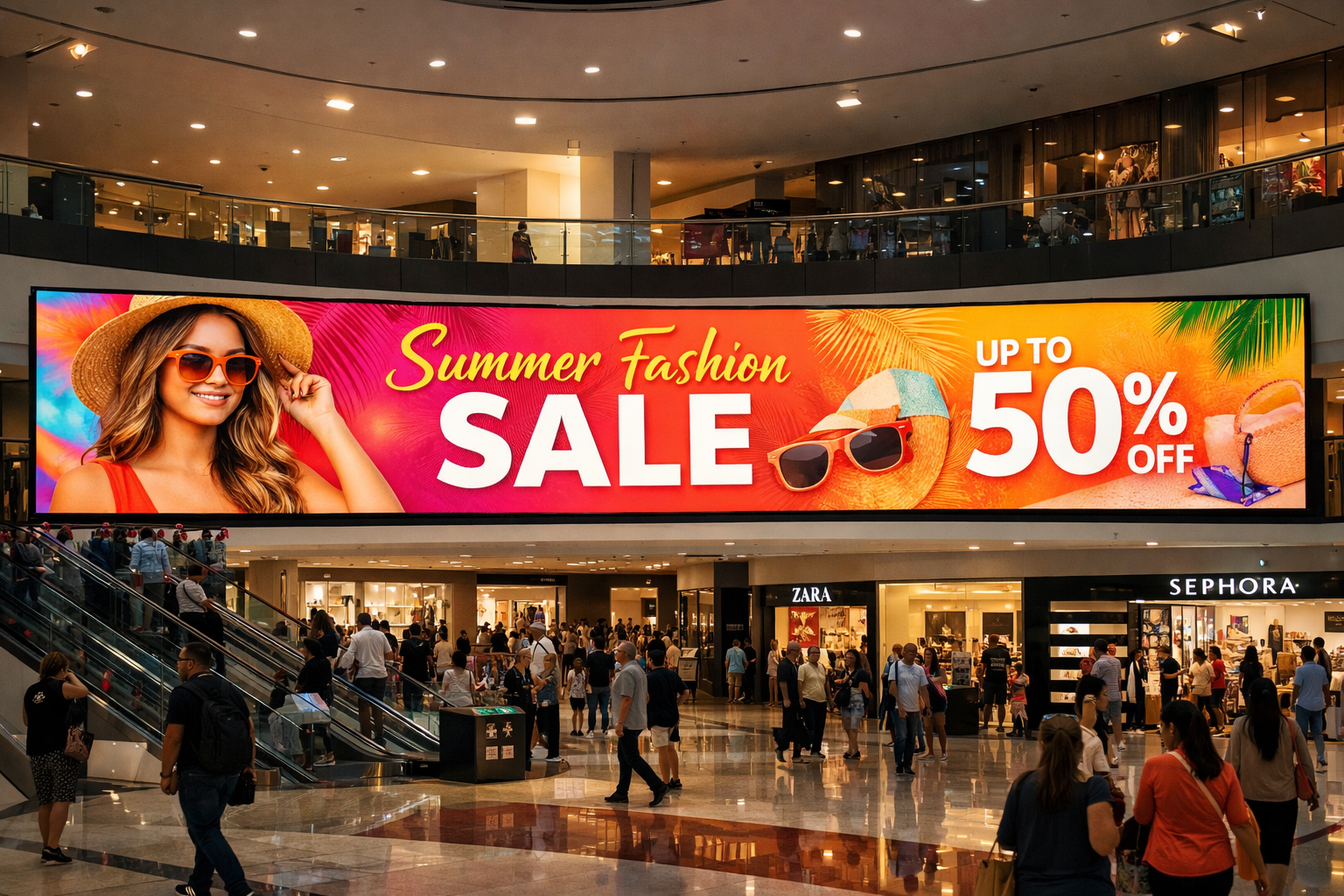 Mall LED Display Applications